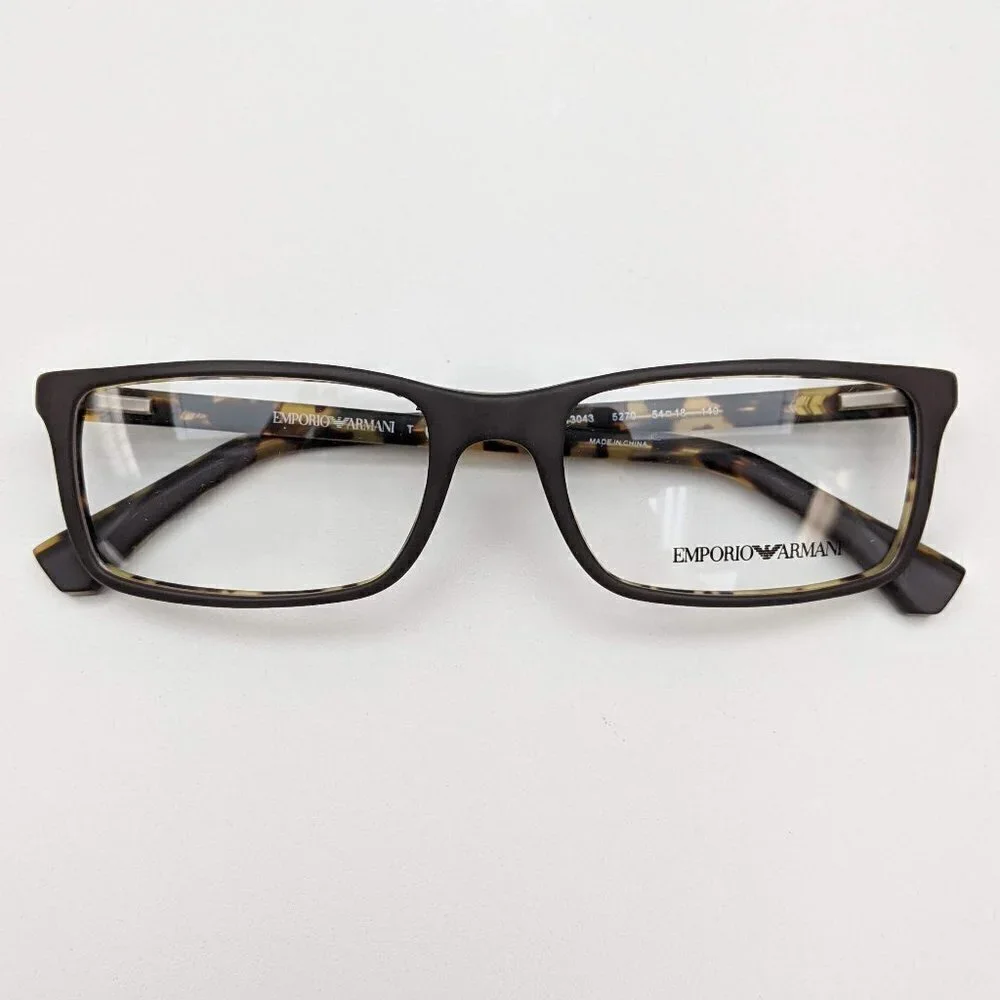 🕶️Emporio Armani EA3043 5270 Eyeglasses 52/18 140 /KAD439🕶️​